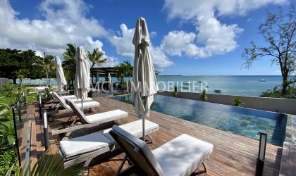  FURNISHED RENTAL - BEACHFRONT APARTMENT - pereybere  